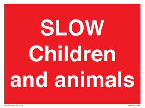 SLOW Children and animals